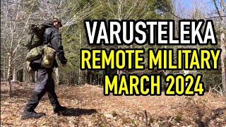 HIKING 25Km Varusteleka Remote Military March 2024 #varusteleka #vrmm2024