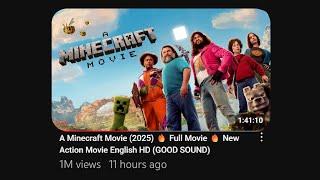 Someone Just Uploaded The Minecraft Movie to YouTube...