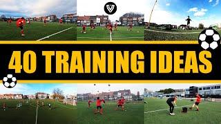 40 Training Ideas | Football - Soccer Exercises