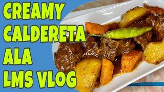 CREAMY CALDERETA | PORK RIBS by LMS Vlog