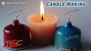 How To Make a Candle ( Make Your Own Molds )  | JK Arts 474