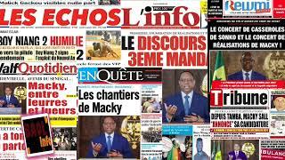 Revue De Presse Du Lundi 02 Janvier 2023 - Baol info tv - Abdou Khadr Seck