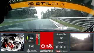 VLN 9 | StilGut Team GetSpeed Cayman GT4 | Wet conditions