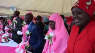 Eight people wed in one ceremony in Nyahururu