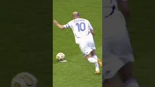Zidane's Cheeky Penalty Vs Italy  Panenka PK #shorts