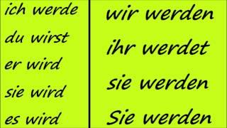  Werden Conjugation Song  German Conjugation  Das Lied der Konjugation von Werden 