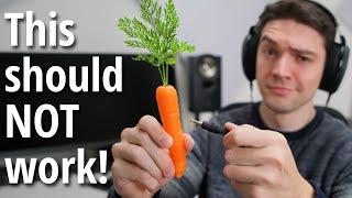 Audiophile Carrots are a thing now.. Listen to it for yourself!