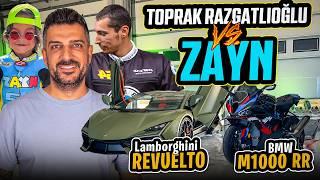 Zayn - Toprak Razgatlıoğlu ile Yarıştı | Lamborghini Revuelto vs BMW M 1000RR