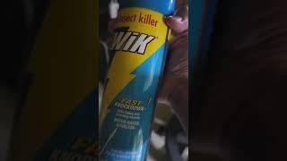 Kwik Multi-insect Killer Spray - Is it really quick? Let's try.  #manVScockroach