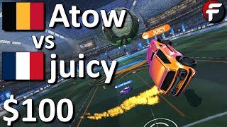 Atow vs Juicy | $100 Rocket League 1v1 Showmatch