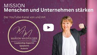 #001: Los geht's - Der Erfolgspodcast von und mit Marion Masholder auch auf YouTube zu hören!