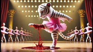 Ballet Dancer Tiger Lost Leg - She’s Set on Revenge! ai tiger, ai tiger story, tiger revenge