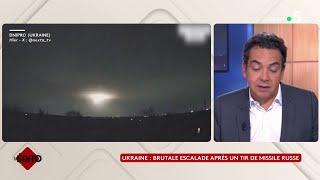 Ukraine : brutale escalade après un tir de missile russe -  L’édito de Patrick Cohen - C à vous