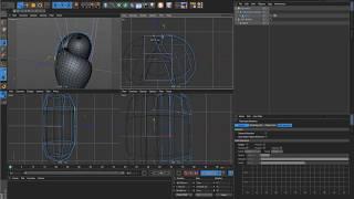 Eyedesyn Live Design : Modeling a Hotdog in Cinema 4D