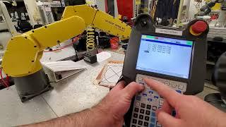 Fanuc Robot Tutorial 3: Introduction to Robot Coding - Write a Simple Code Using Teach Method