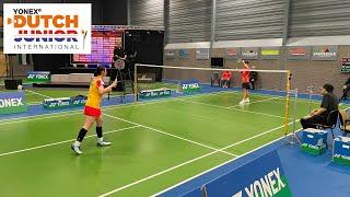 Final WS-U19,  Xu Wen Jing vs.  Sarunrak Vitidsarn - Yonex Dutch Junior International 2024