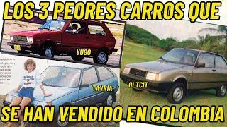 Los PEORES CARROS vendidos en Colombia / The worst cars that were sold in Colombia