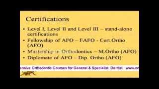 Introduction to Orthodontics Courses Online