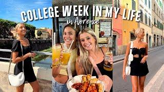 STUDY ABROAD COLLEGE WEEK IN MY LIFE || culture shock in italy + getting into a routine (Kent State)