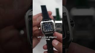 Cartier Santos Medium Blue & Green strap options? 