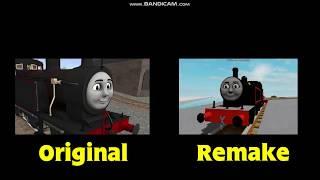 Brad Gets Rescued Clip Comparison - Original vs My Remake