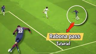 Training pass techniques that only pros know!!Training Rabona Pass️