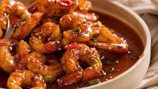 Asian Chilli Garlic Prawns