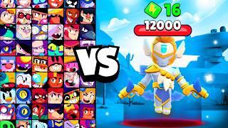 LIGHT ANGEL COLT vs ALL BRAWLERS! With 16 POWER-UPs! | Brawl Stars