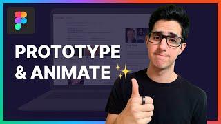 Prototype and Animate Your Design with Smart Animate – Figma Tutorial