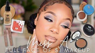 I Tried a $1 Full Face Makeup With Shop Miss A | Is It To Good To Be True?