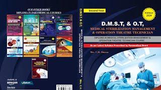 DMST AND OT SECOND YEAR BOOKS UNBOXING DMST OT FULL SYLLABUS BOK DMST OPERATION ROOM TECHNICIAN 2024