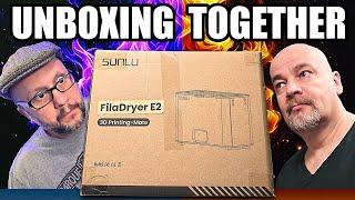  Live: Unboxing the SUNLU FilaDryer E2 with My Tech Fun