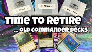 Time to RETIRE - OLD Commander Decks // Magic the Gathering // EDH // Commander