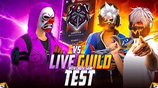 FREE FIRE LIVE GUILD TEST | FF LIVE TEAM CODE GIVEAWAY | FF LIVE CUSTOM GIVEAWAY