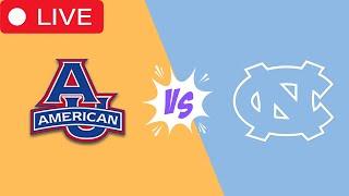 American vs North Carolina LIVE | College Men Basketball Nov 15,2024