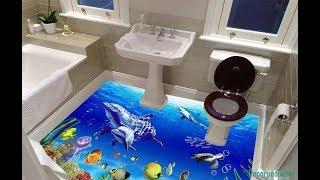 New 100 3d bathroom floor and 3d floor art murals