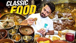 Classic Food of Lahore and Classic Cars | Payee, Desi Murgha, Chicken Channay or Halwapori Nashta