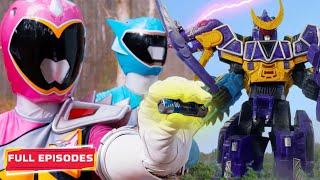 Pink Ranger's New Zord? | Power Rangers Super Dino Charge | Full Episode 18 to 22 | Mini Movie