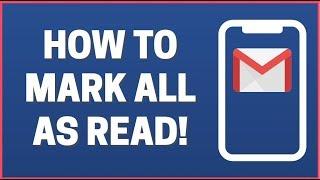 How To Mark ALL as Read in GMAIL APP (Mobile!)