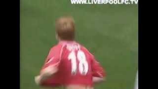 John Arne Riise Goal - Newcastle United 0 Liverpool 2 - Premiership (30/9/01)