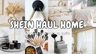 SHEIN HAUL HOMEDECORACIÓN PARA EL BAÑO Y EL HOGAR 