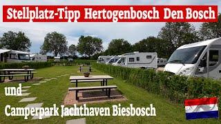 Hertogenbosch Stellplatz Tipp Den Boschund Camper Park Jachthaven Biesbosch