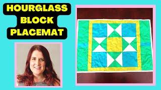 How to Sew a Stunning Hourglass Placemat with Faodail Creation