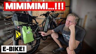 CHILLT DOCH MAL!  MEIN SETUP FÜR DIE ERSTE E-BIKE TOUR! ‍️