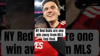 NY Red Bulls defeat NYCFC, will play Orlando in Eastern Conference final #shorts #mls #soccer