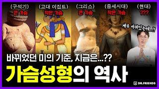 나무를 가슴에 넣는다고??!! 의사도 듣고 기겁한 가슴 성형 | 의학의 역사 | 가슴성형 편