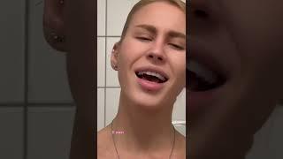 #flowers  in the bathroom  #shorts #mileycyrus #cover #coversong #mileycyruscover