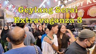 Geylang Serai Extravaganza 3 Night Bazaar Walkthrough #singapore #bazaar #food #streetfood