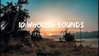 10 Free Whoosh Sound Effects Pack