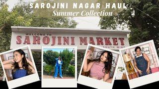 SAROJINI NAGAR MARKET HAUL || TRY ON HAUL || Summer Collection || Vatsala Negi ||